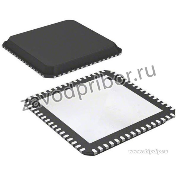 LAN9512-JZX, Контроллер USB 2.0 HUB и Ethernet 64-QFN