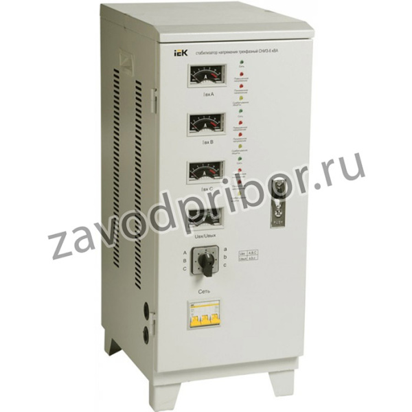 Стабилизатор напряжения СНИ 3/380 6.0кВА ИЭК IVS10-3-06000