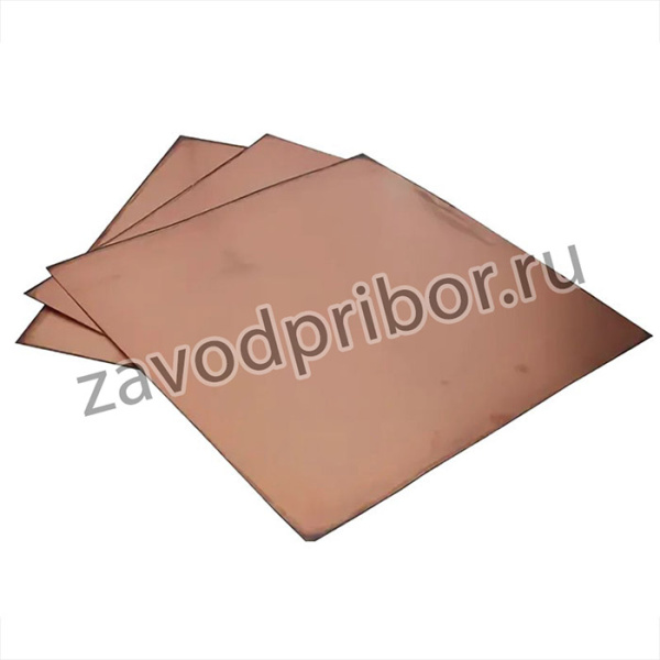 Лист фторопласт ФАФ-4Д 1,0 х 110 х 250 мм ( ГОСТ 21000-81)