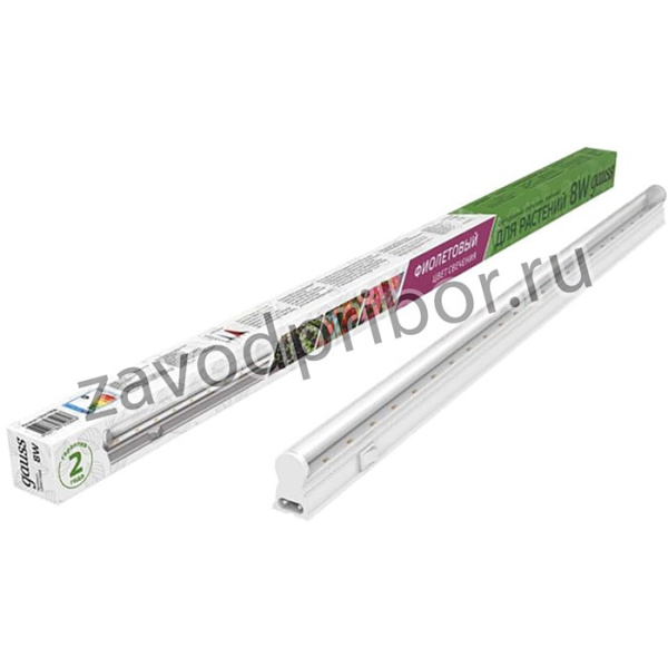 Светильник Fito для растен. 8W 220lm 175-265V IP20 561*25*37мм, фиол. Спек. LED 1/25 130411908