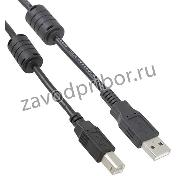 102-1030-BL-F0300, Cable Assembly USB 3m USB Type A to USB Type B 4 to 4 POS M-M 24AWG/28AWG