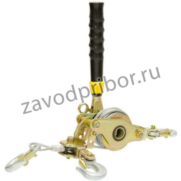 Лебёдка ручная с блоком 1500 кг 23601