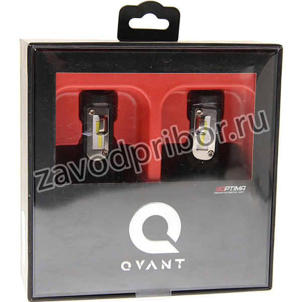 Q-H4, Лампа светодиодная 12/24V H4 P43t 5100K (2шт.) OPTIMA