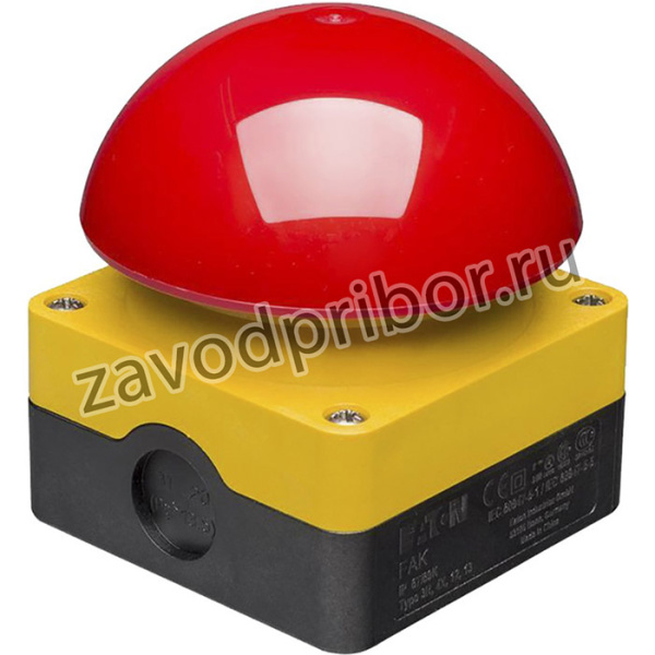 229747 FAK-R/V/KC01/IY, Series Maintained Push Button Complete Unit, Surface Mount, SPST, IP67, IP69K