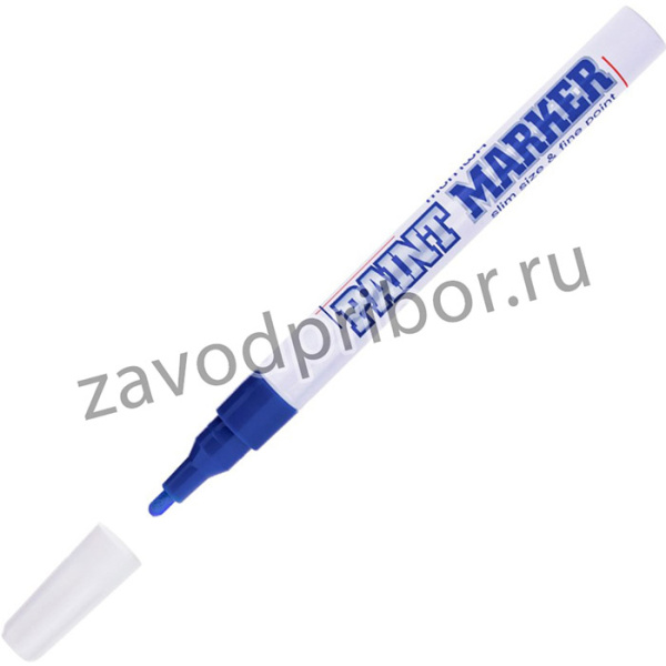 Маркер краска SPM-02 синий 2 мм