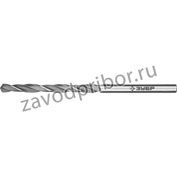 29621-3.8, ЗУБР ПРОФ-В 3.8х75мм, Сверло по металлу, сталь Р6М5, класс В