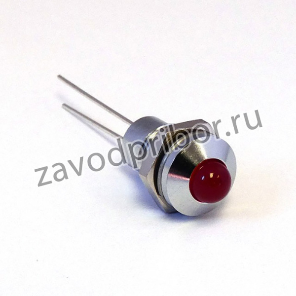 190403IP, Panel Mount Indicator, 8mm Mounting Hole Size, Lead Wires Termination, IP67