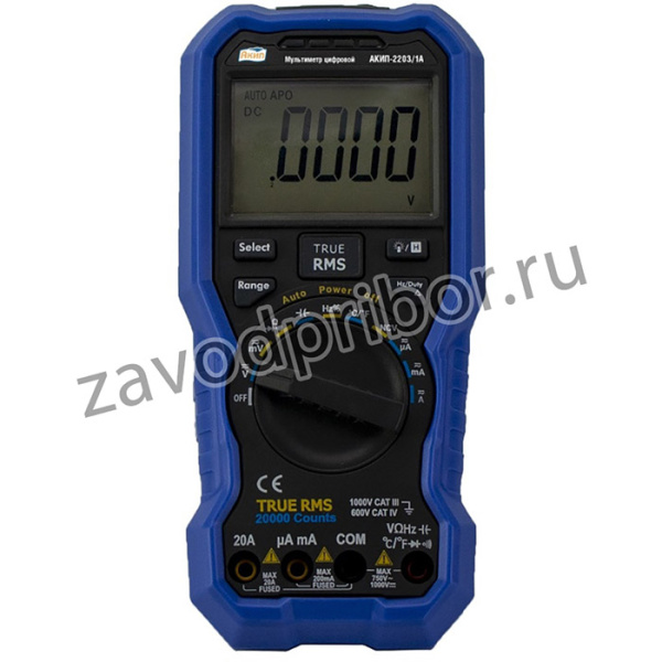 АКИП-2203/1А — мультиметр цифровой