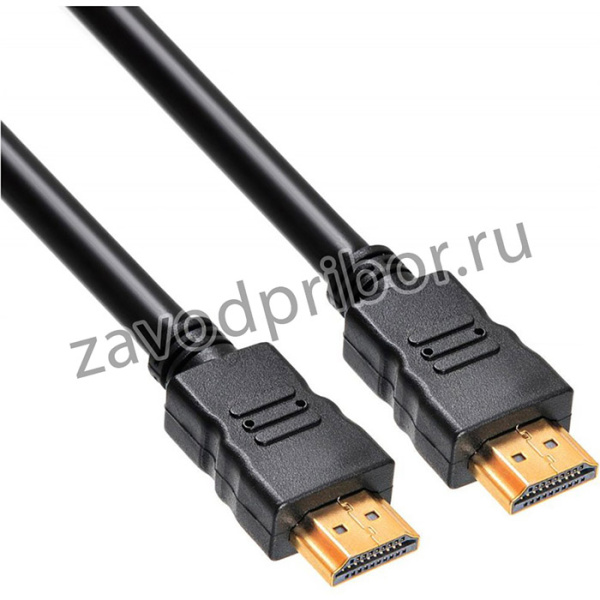 Кабель HDMI - HDMI, M/M, 1.8 м, v1.4, Buro, чер, HDMI-19M/19M-1.8M-MG