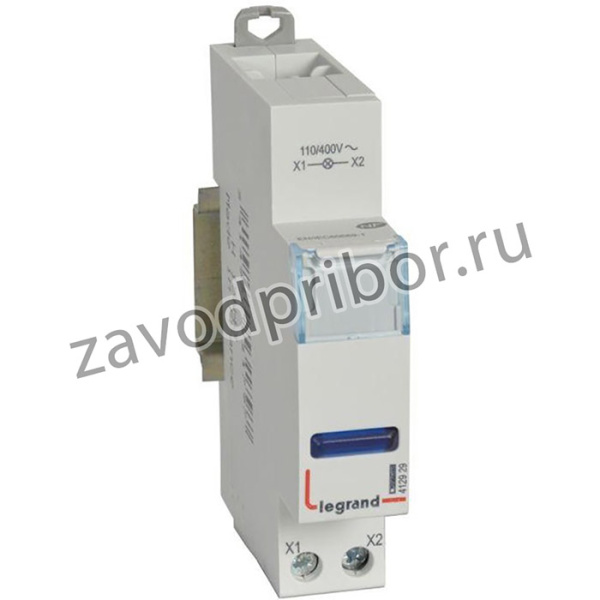 Лампа индикации 1мод. 110/400В CX3 1хLED син. Leg 412929