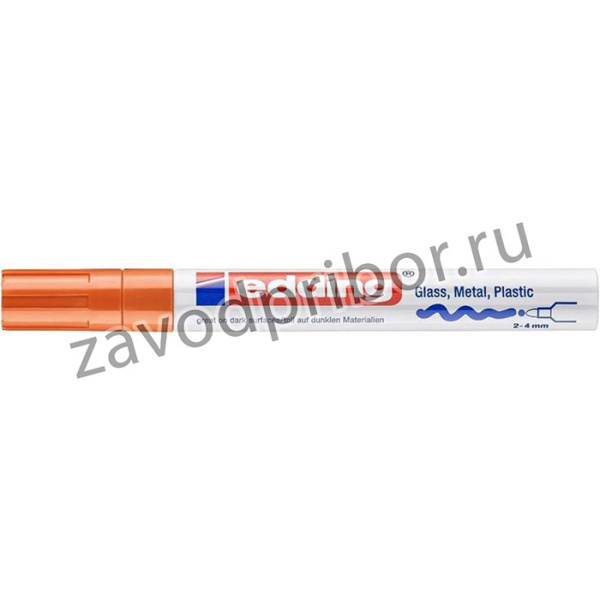 Маркер 750/6 CR оранжевый, 2-4 мм 1183451