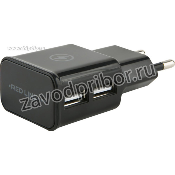 СЗУ Red Line 2 USB (модель NT-2A), 2.1A черный