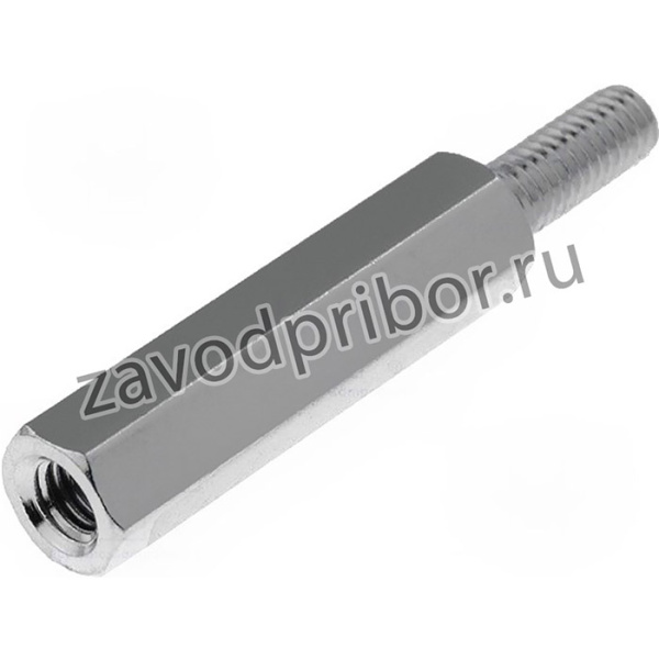 213X20, Дистанцирующая стойка с резьбой, Внутр.резьба M3, 20мм, латунь