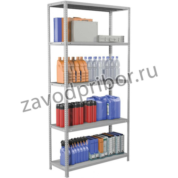 Стеллаж металлический MS KD-200/40-5 в2000*ш1000*г400мм 5 полок сборная стойка 291119