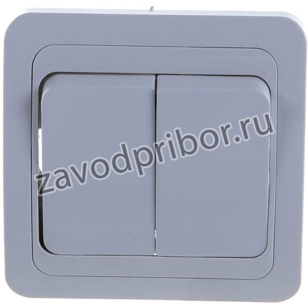 Выключатель 2кл CLASSICO белый 2023 4680005959860