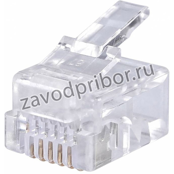 Разъем Buro TLUS-037 RJ-12 6p6c (упак.:100шт)