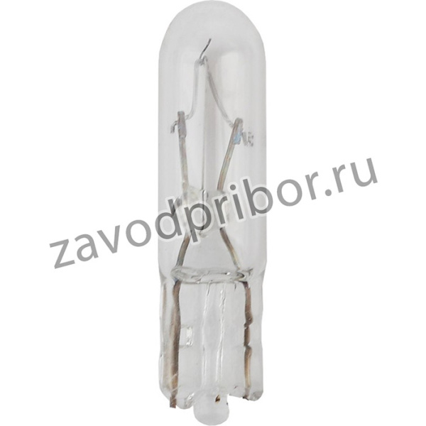 ЭРА Автолампа W1,2W 12V W2x4.6d (лампа для освещения приборной панели) Б0036805