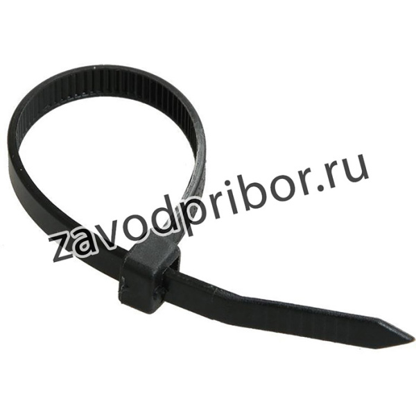 Хомут кабельный 2.5х200 нейл. черн. (уп.100шт) IEK UHH32-D025-200-100