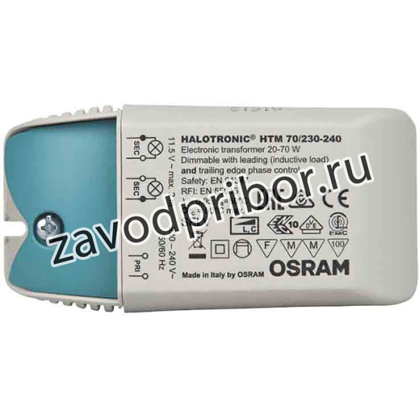 4050300442310, 20 70W Light Transformer, 230 240V ac, 11.3V ac