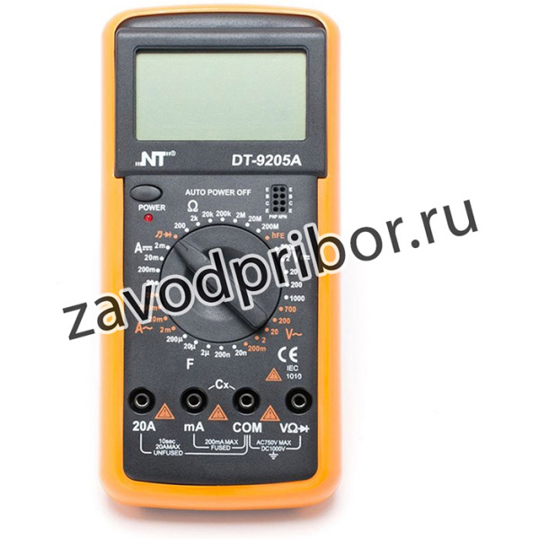 Мультиметр NT 9205A