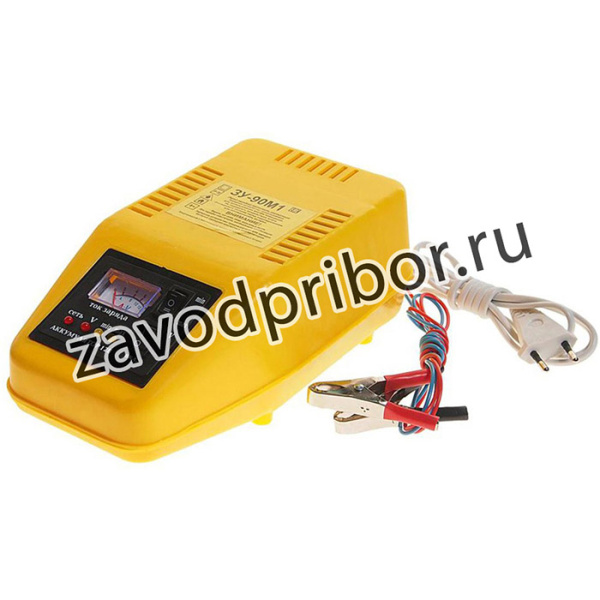 ЗУ-90М1, Устройство зарядное 12V 8A 220V (автомат) НИКА АНТАС