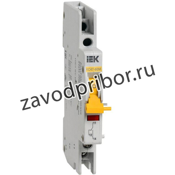 MVA31D-KS-1, Контакт состояния КС47-60М на DIN-рейку для ВА47-60M IEK