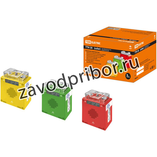 ТТН 30/200/5-5VA/0,5-Р (3 шт., color) TDM