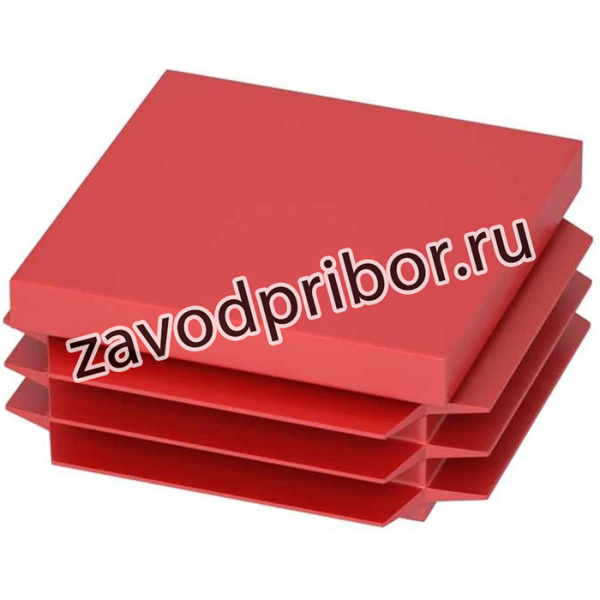 Заглушка для страт-профиля 41х41 мм RAL 3020 Красный LO9901 ZU41-41 RAL3020
