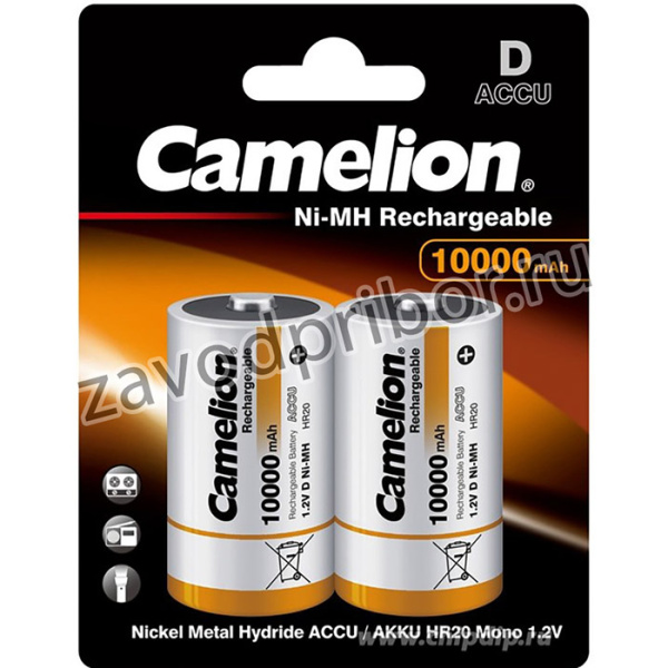 NH-D10000 (HR20/D), Аккумулятор никель-металлгидридный NiMH 10000mAh (2шт) 1.2В