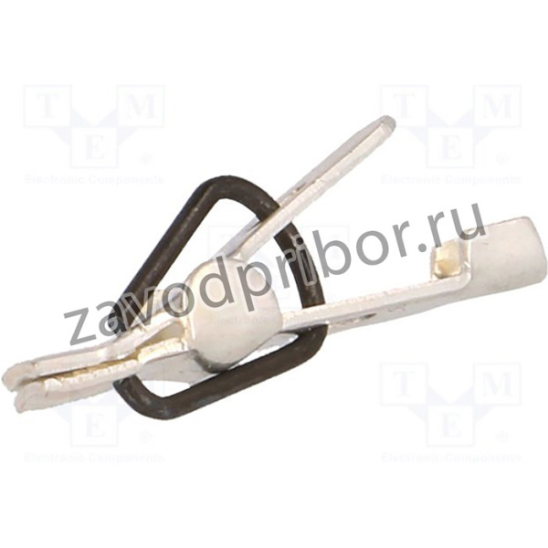 AGF 1, Зажим "крокодил", Диап.захвата: макс.1,6мм, пайка,под обжим