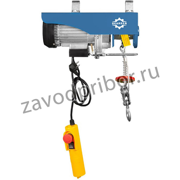 Таль электрическая мини GEARSEN PA 220В 250/500кг, 20/10м (стационарная)