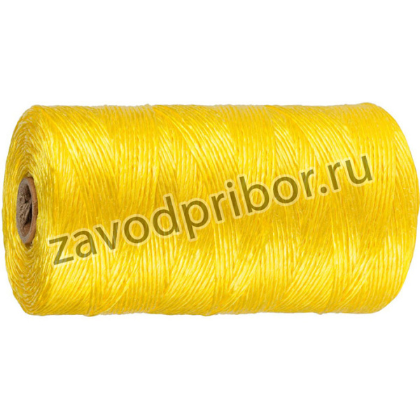 50077-060, STAYER d 1.5 мм, 60 м, 800 текс, 32 кгс, желтый, полипропиленовый шпагат (50077-060)