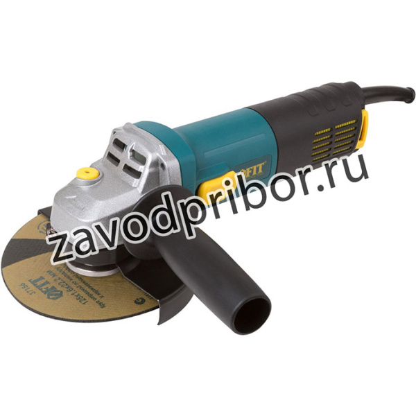 80315, Шлифмашина угловая 900 Вт; 11000 об/мин; КлК 125 мм; армир. ротор; мал.; рез. накл.; коробка