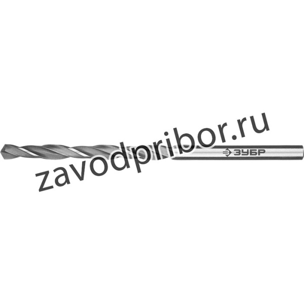 29621-2.1, ЗУБР ПРОФ-В 2.1х49мм, Сверло по металлу, сталь Р6М5, класс В