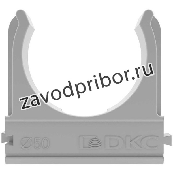 Держатель для труб (клипса) d50мм с защелкой DKC 51050