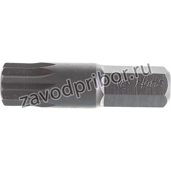 Бита двенадцатигранная XZN короткая на 5/16" 10 мм 082-4M10