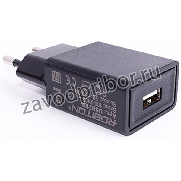 USB2100 BL1, Блок питания с USB разъёмом, 5В,2.1А,10.5Вт (адаптер), черный