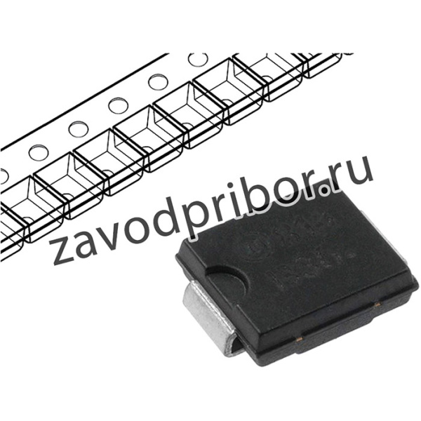 ES3C-YAN, Диод: выпрямительный, SMD, 150В, 3А, 35нс, SMC, Ufmax: 950мВ