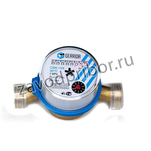 Счетчик холодной воды ХВС 1/2" - 110мм СВК-15ХсКМЧ