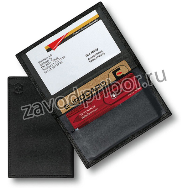 4.0873.V, Чехол из экокожи Victorinox для швейцарских краточек, с отделением для кредитных карт