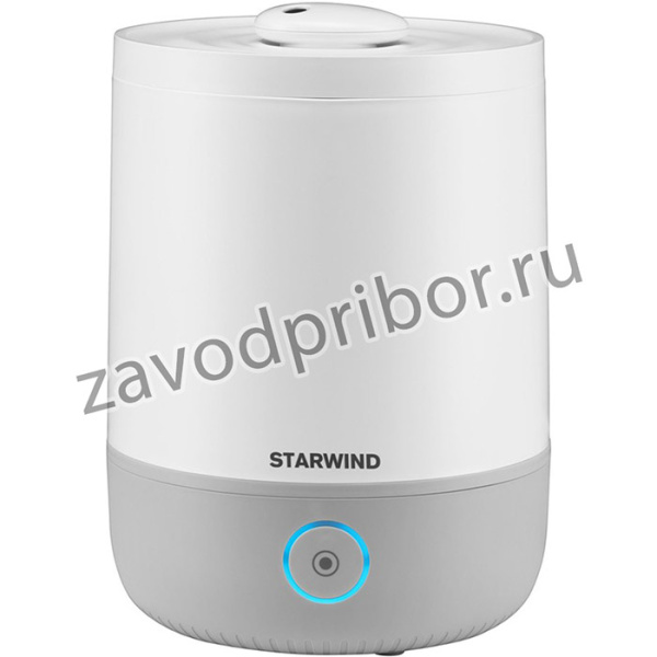 Увлажнитель воздуха ультразвуковой StarWind SHC1523, Верхний залив воды, 4.5л, белый/серый