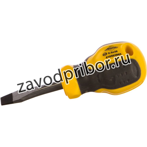 Отвертка шлицевая плоская SL6.5 38мм 810503865 00-00009514