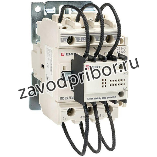Контактор для конденсатора КМЭК 25квар 400В 2NО+1NC PROxima EKF ctrk-s-63-25-400