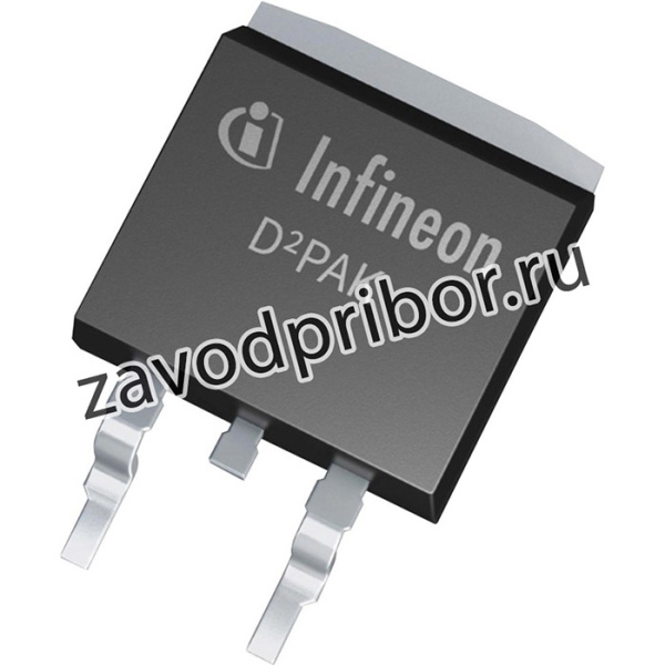 IKB10N60TATMA1, БТИЗ транзистор, 24 А, 1.5 В, 110 Вт, 600 В, TO-263 (D2PAK), 3 вывод(-ов)
