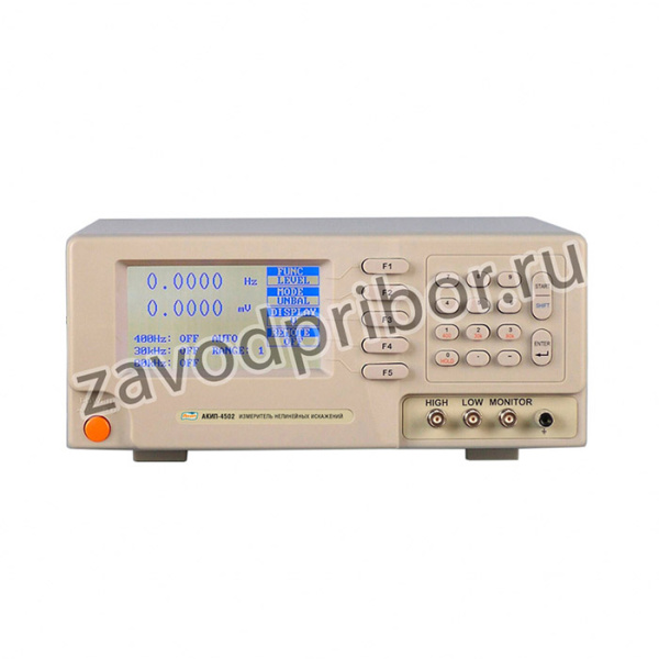 АКИП-4502 — измеритель нелинейных искажений