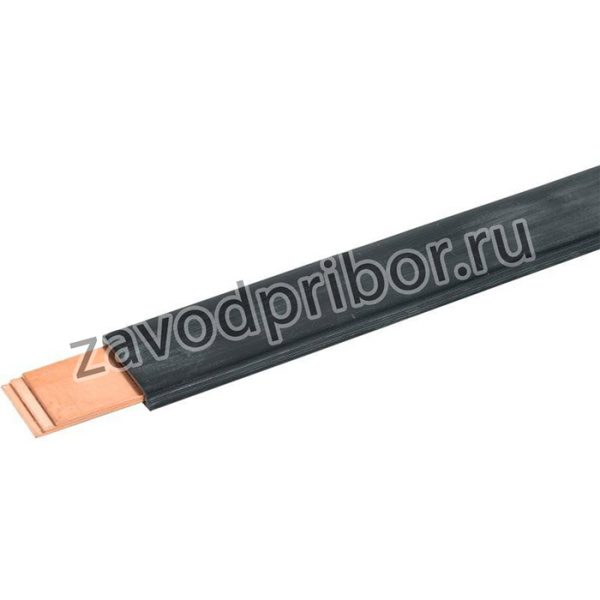 Шина медная гибкая изолированная ШМГ 2х(20х1мм) L2000 IEK YBF10-2-20-01