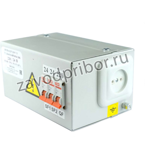 Ящик с трансформатором ОСО ЯТП 220/12В IP31 250Вт 3 автомата ЭЛТИ
