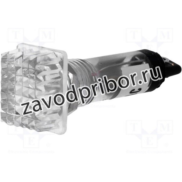 NSL-W, Индикат.лампа: с неоновой лампой, выпуклый, белый, 230ВAC, IP20