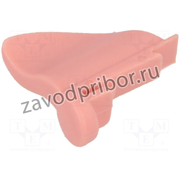 A1104003, Указатель, пластмасса, розовый, распорным стержнем, Форма: крыло