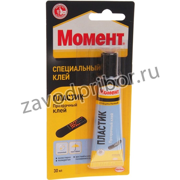 1623297, Клей для пластика полиуретановый однокомпонентный 30мл Пластик МОМЕНТ